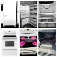 Amana Fridge and Stove excellent condition. "June availability "