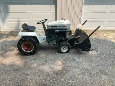 I have for sale an early 1980’s Bolens H16 lawn tractor. It comes with 2 snow blowers and deck for c...