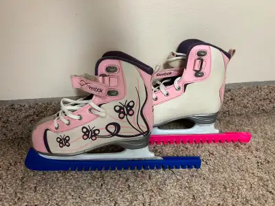 Reebok girls' ice skates, size 4, View more