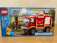 Lego City, 4208,  4x4 Fire Truck,  unopened box, $70