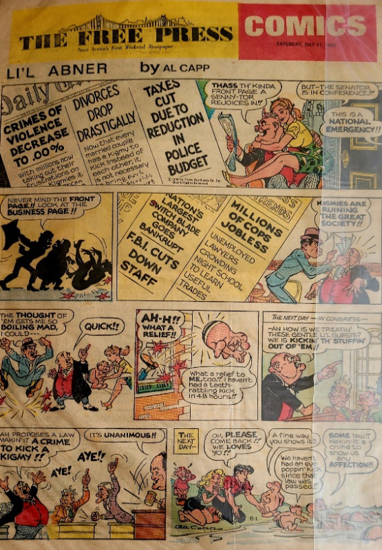 pair of Star / free press week 1963 comics - job lot in Arts & Collectibles in Barrie - Image 2