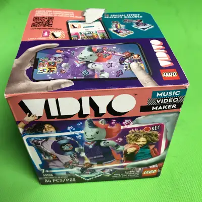 AVAILABLE! LEGO Unicorn DJ BeatBox VIDIYO (43106) Music Video Maker, 84 Pieces PLEASE SEE PICTURES F...