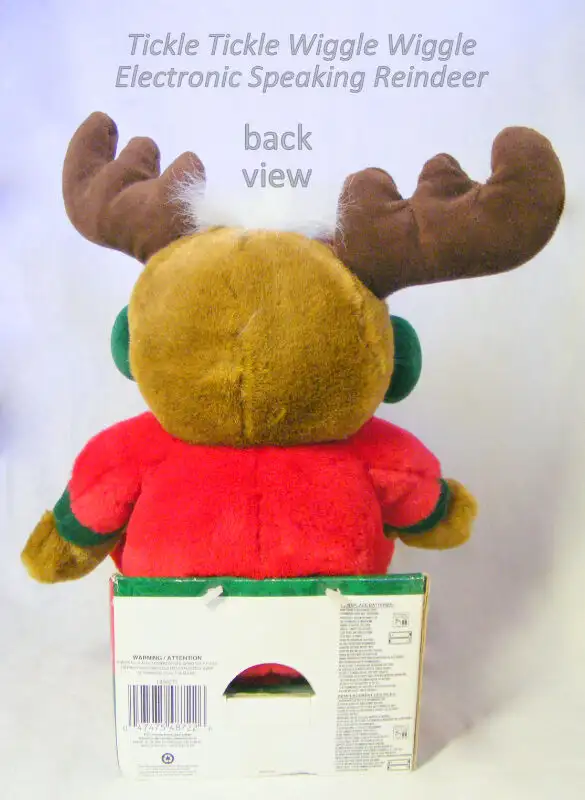 Talking and wiggly reindeer with smiley face, new, original pack in Toys & Games in City of Toronto - Image 5