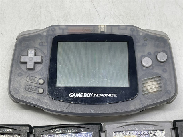 Nintendo Game Boy Advance AGB-001 Clear Glacier Console in Older Generation in Burnaby/New Westminster