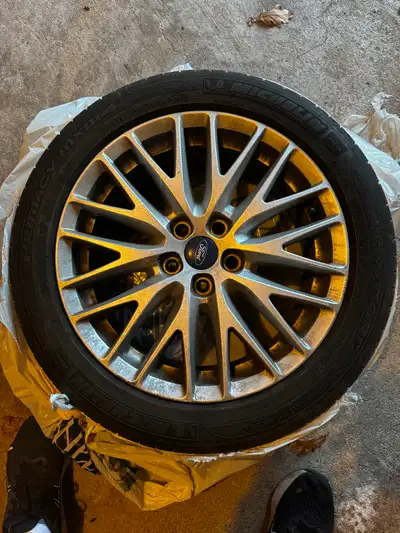 Selling 4 all season tires; from a 2014 ford focus titanium. Looking for a quick sale so make me an...