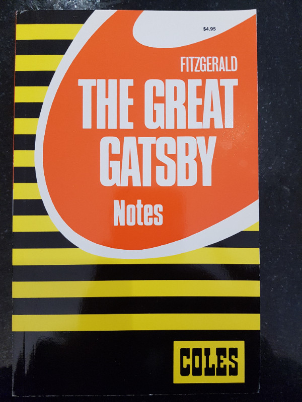 The Great Gatsby (Coles Notes) in Fiction in Markham / York Region