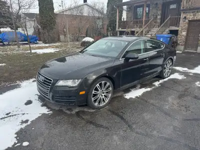 Audi A7 2014 Progressiv Diesel Moteur V6 3.0L TDI 100% stock 219 000km Aucun accident au carfax Aucu...
