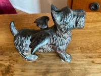 VINTAGE CAST IRON SCOTTY DOG