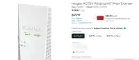 Selling New Sealed - Netgear AC1750 Wallplug WiFi Mesh Extender