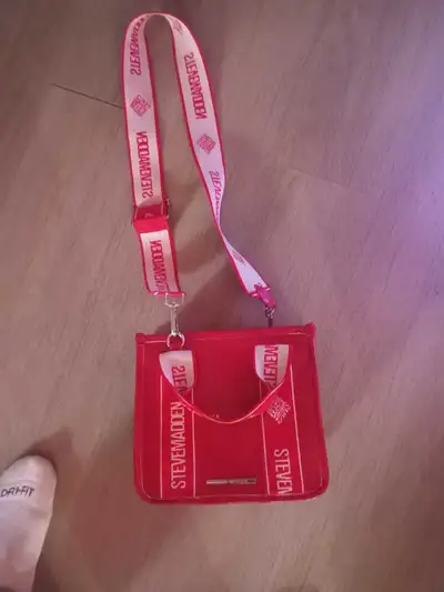 Steve Madden  Chevy Red Crossbody/Tote/Satchel, View more