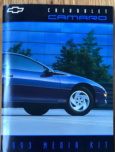 1993 CAMARO MEDIA KIT FOR SALE, View more
