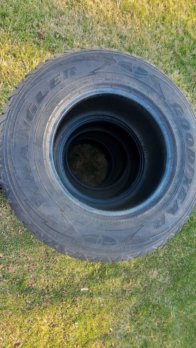 245/75/17 Goodyear Wrangler tires  in Tires & Rims in Kitchener / Waterloo - Image 2