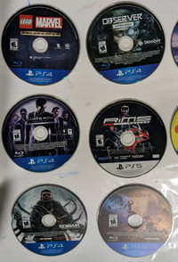 Various PS4 PS5 Games