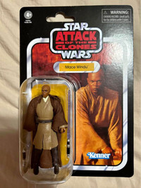 Star Wars Kenner Mace Windu Attack of The Clones