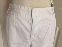 WOMEN"S Tommy Hilfiger White Cotton PANTS, size 8