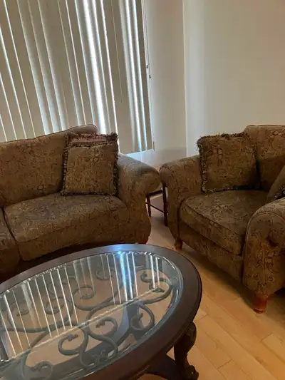 Couch,chair @coffee table, View more