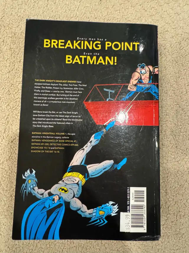 Batman Knightfall volume 1 in Comics & Graphic Novels in Ottawa - Image 3
