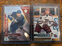 Leafs Nick Robertson Upper Deck Rookie Card RC lot (2-cards)