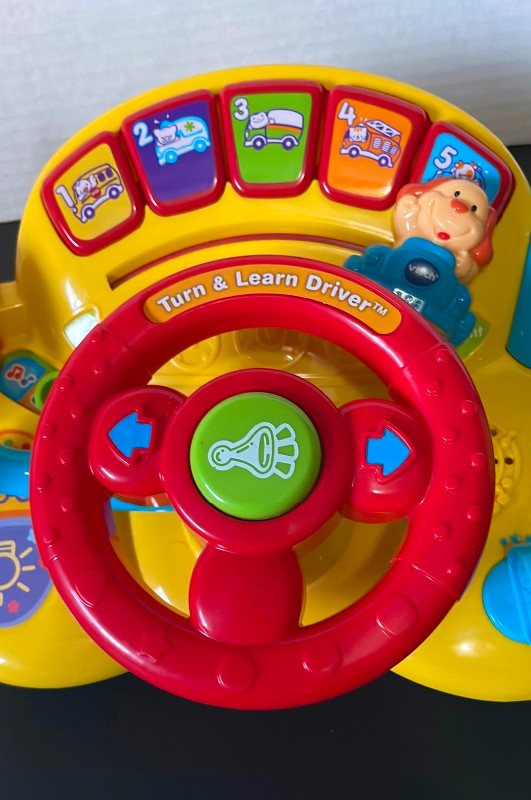 VTech Turn and Learn Driver Infant Preschool Educational Toy in Toys in North Bay