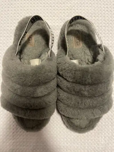 Ugg Grey Slides women’s 8, View more