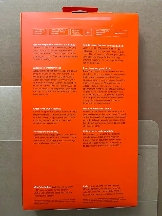 Fire HD 10 (3GB RAM, 32GB Storage) for $110 (or best offer) in iPads & Tablets in City of Toronto - Image 4