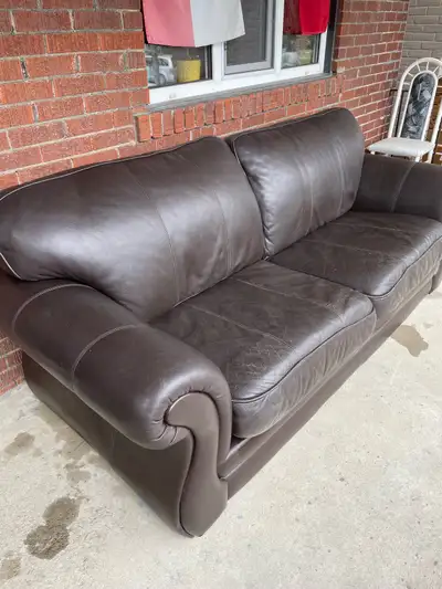 Leather Couch, View more