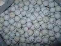 Used golf balls