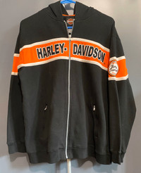 Harley Davidson Hoodie Jacket size Large (16-18 year old boys)