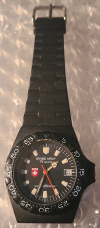 Very rare vintage Swiss army watch