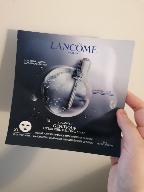 Lancome advanced genifique hydrogel mask in Health & Special Needs in Fredericton - Image 2