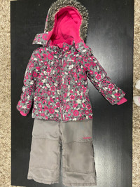 Girls 4T Snow Suit