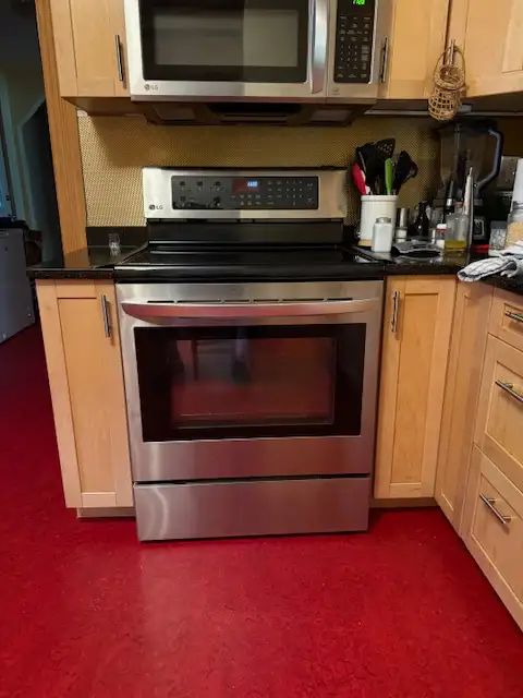 LG Stainless Electric Range62864745131011121