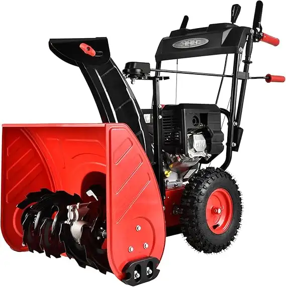 Nouvelle souffleuse à neige, essence, 26 pouces, 2 phases, 212cc in Snowblowers in City of Montréal - Image 2