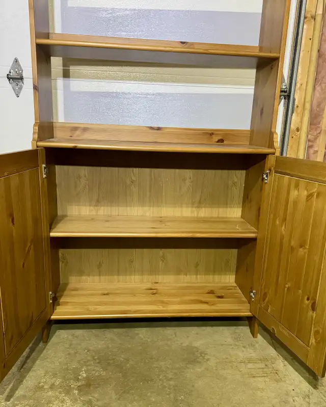 IKEA Leksvik Bookcase with Doors in Bookcases & Shelving Units in Gatineau - Image 3