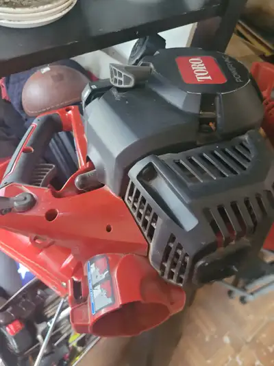 Fantastic toro gas blower with accessory only $60, View more