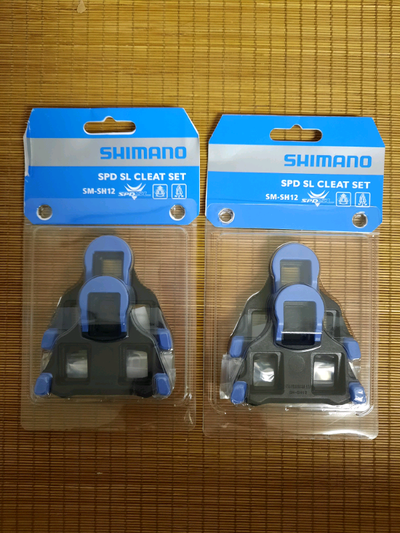 Shimano SPD SL compatible cleats (non-OEM). Several sets available (SH12 blue cleats). Located near...
