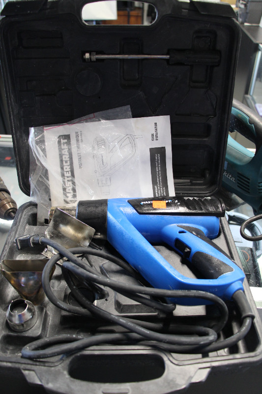 Mastercraft 15A Heat Gun Kit, 8-pc (#15052-1) in Hand Tools in City of Halifax