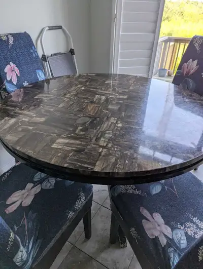Dining Set with Round Table, View more