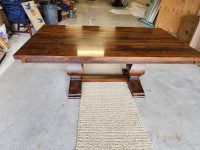 reclaimed wood Dinning table built by Mennonites