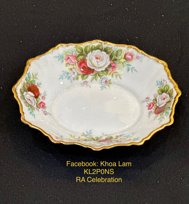 Celebration Royal Albert dishes, tea cups, platters,  in Kitchen & Dining Wares in St. Catharines - Image 2