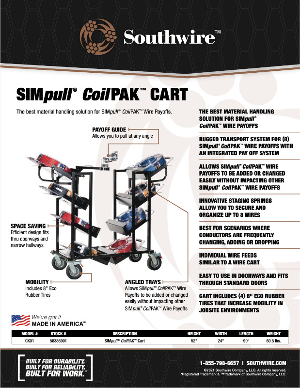 Southwire SIMpull Wire & Cart Package (Big Savings on COPPER) in Other in St. Catharines - Image 2