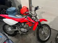 Honda CRF100f dirt bike