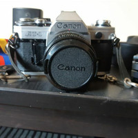 Canon AT-1 Camera and Lenses