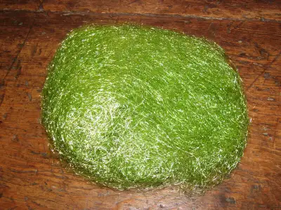 Designer Easter Basket Grass, Bright Spring Green Fine Wire Mesh, View more
