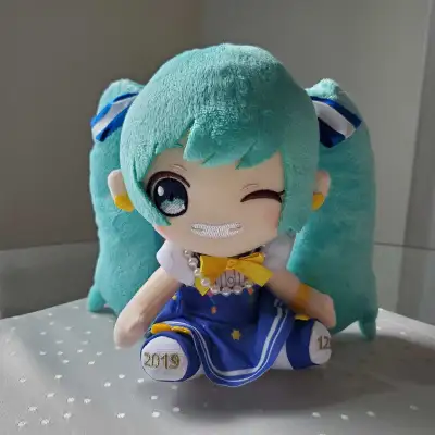Hatsune Miku 2019 12th Birthday Winking Plush, View more