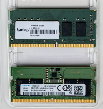 NAS Memory - Synology and Samsung, View more