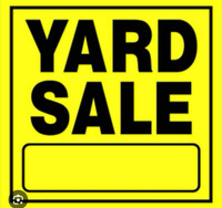 Yard Sale 116 Gerald St. May 4th