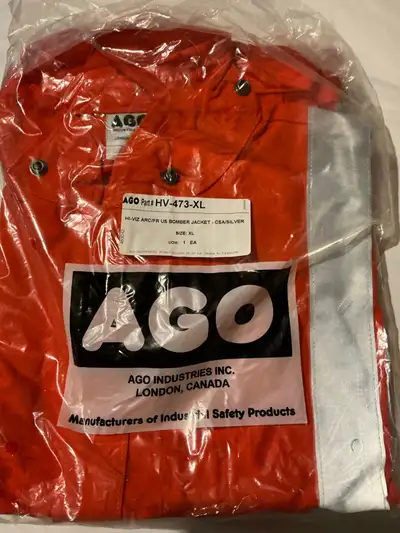 New AGO flame retardant welding Hi-Viz Jacket XL, View more