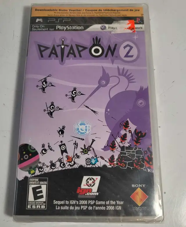 Patapon 2 PSP NEW  in Sony PSP & Vita in Barrie - Image 2