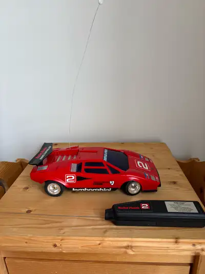 Rev up your nostalgia with this vintage Radio Shack Lamborghini LP500S Countach, a blast from the pa...